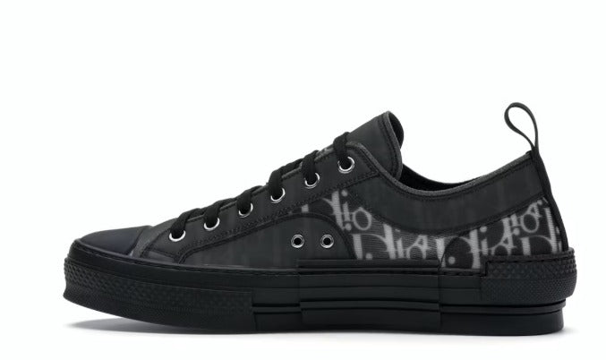 Dior B23 Low Top Canvas Oblique Black