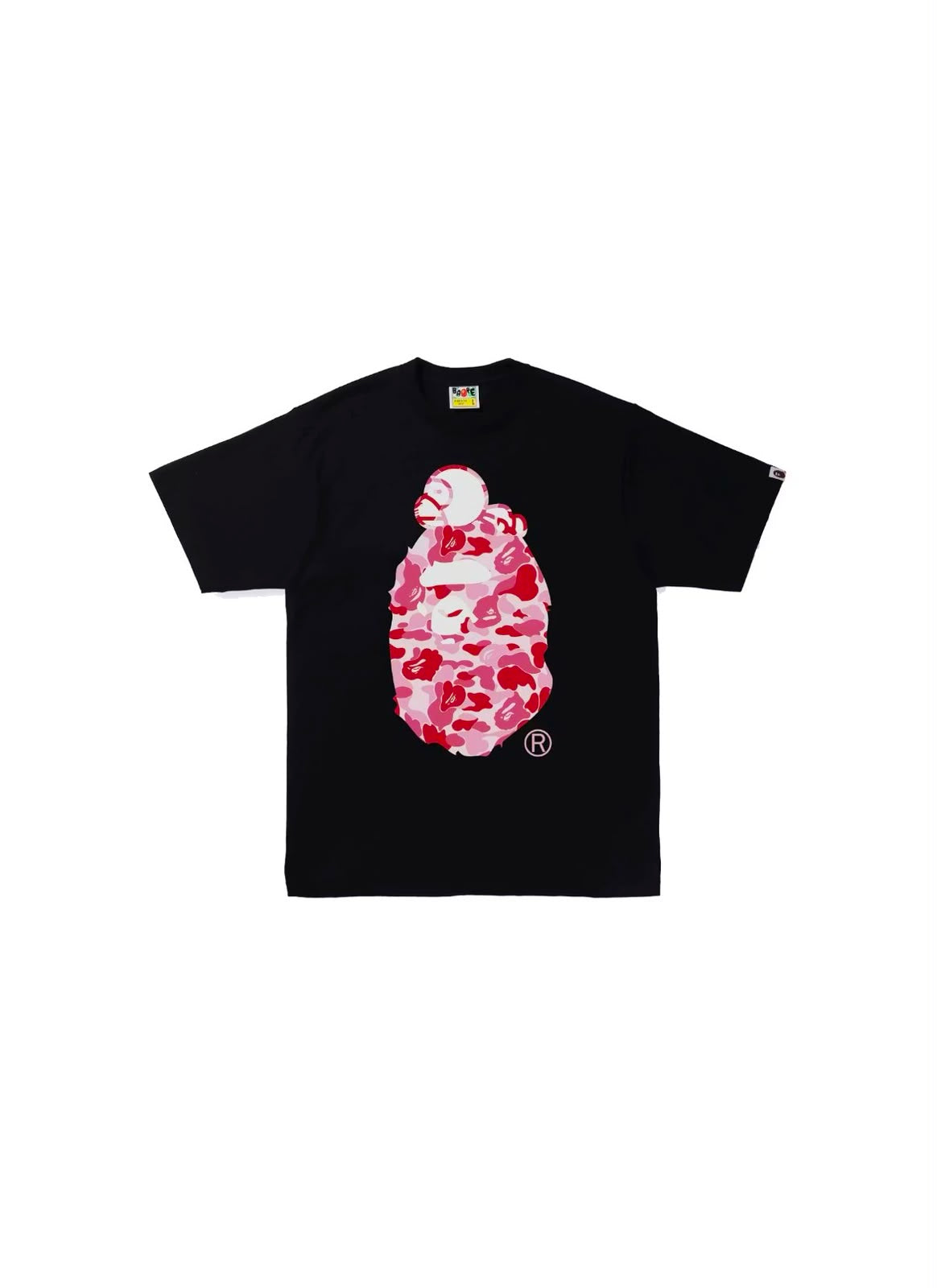 BAPE ABC camo Milo on Big ape Tee