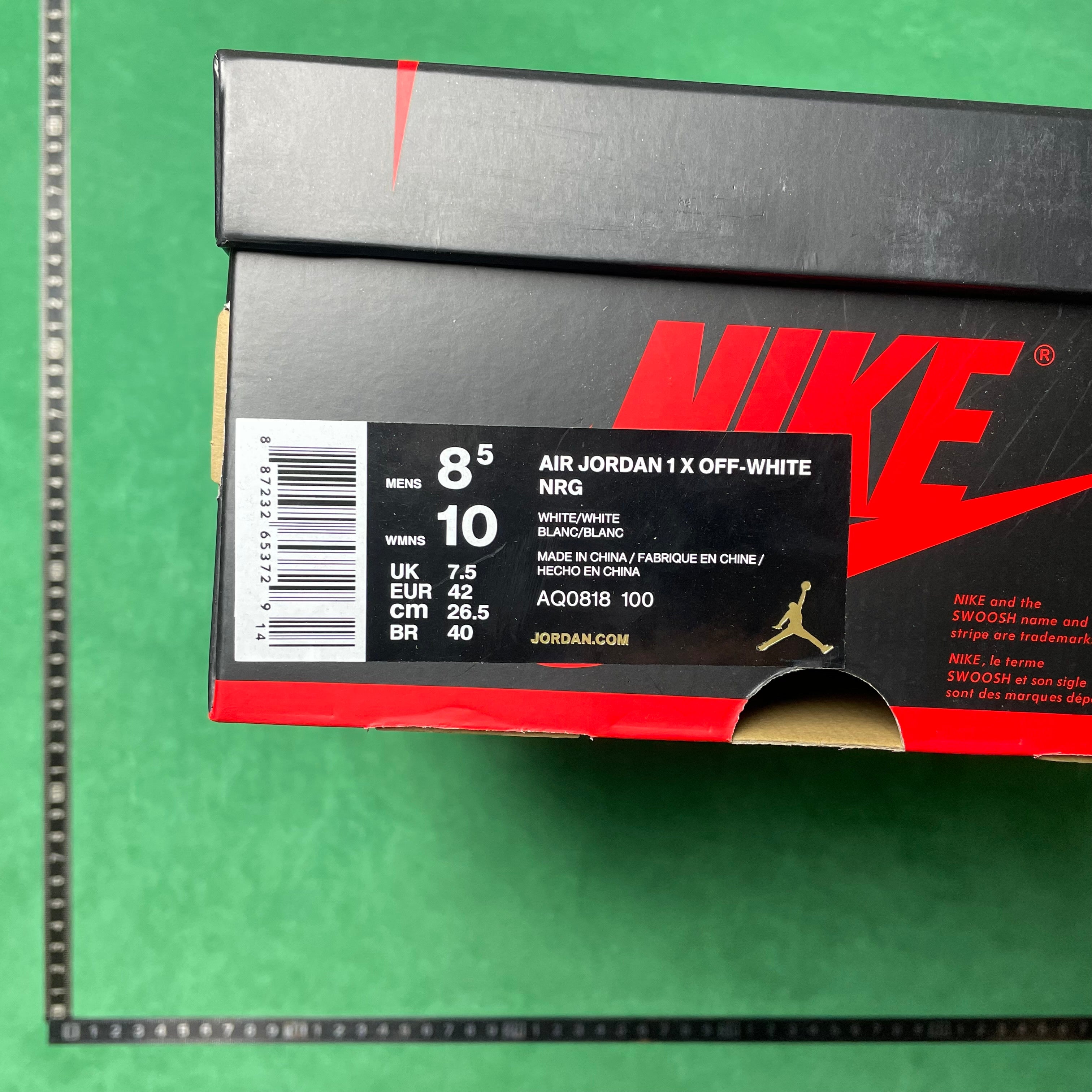 Jordan 1 High x Virgil Abloh Archive Alaska