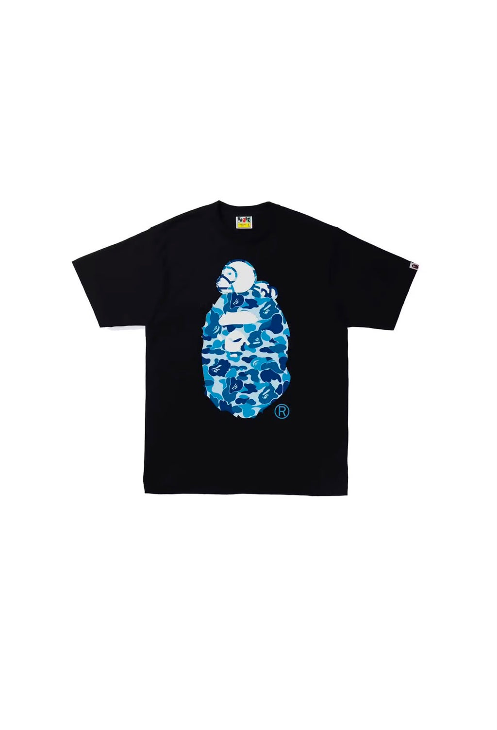 BAPE ABC camo Milo on Big ape Tee