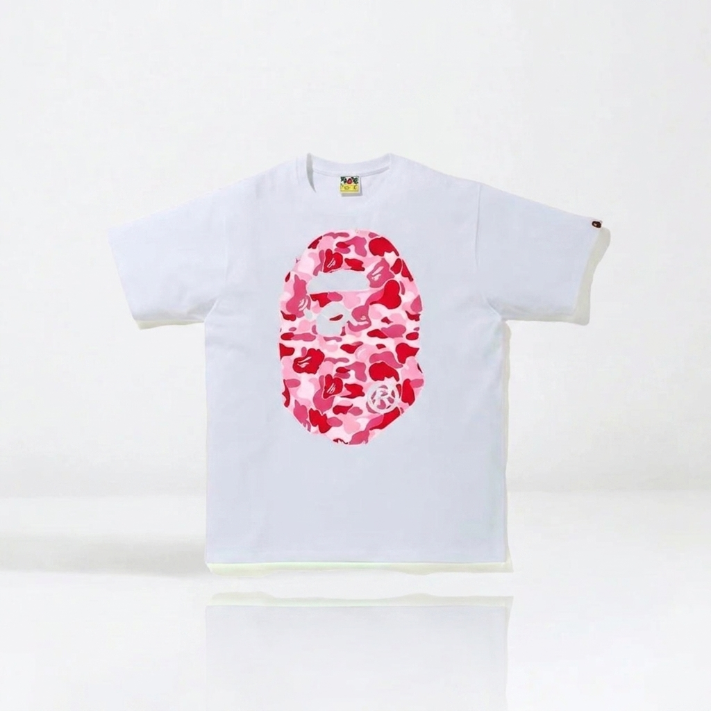 BAPE color camo Big Ape head Tee