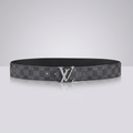 LV initiales Damier Graphite Reversible