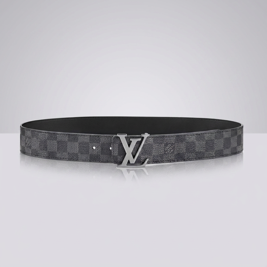 LV initiales Damier Graphite Reversible